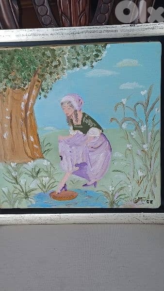 لوحة رسم اكريليك 9