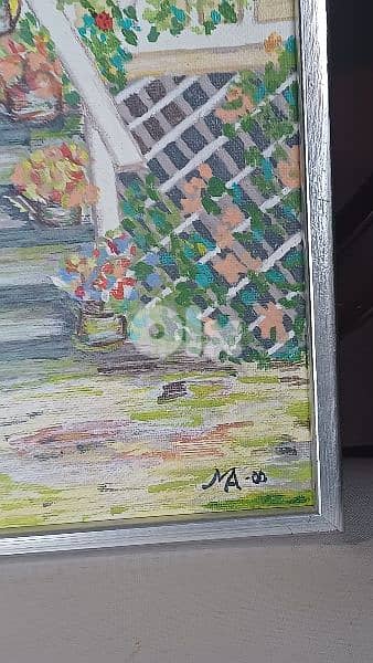 لوحة اكريليك 4