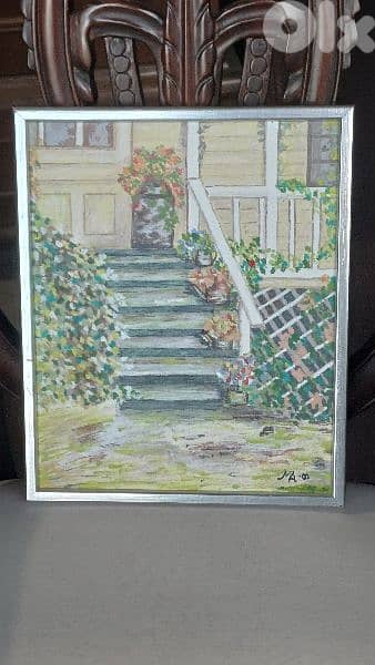 لوحة اكريليك 5