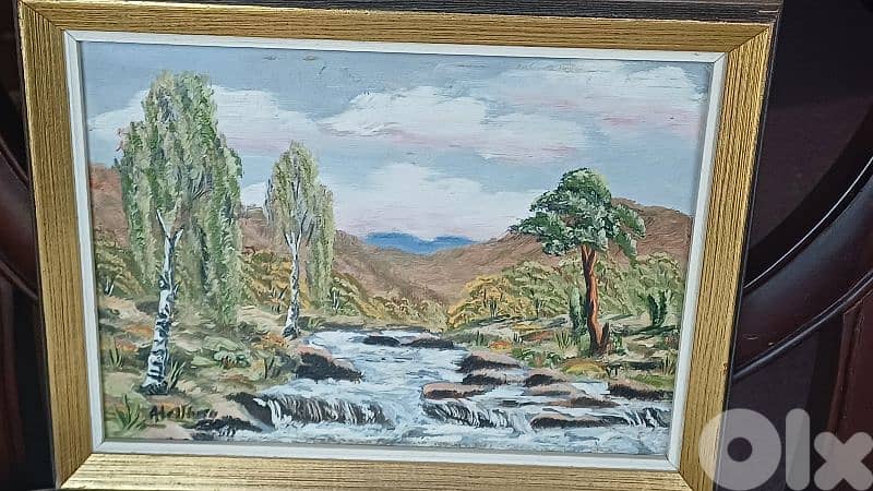 لوحة رسم اكريليك 2