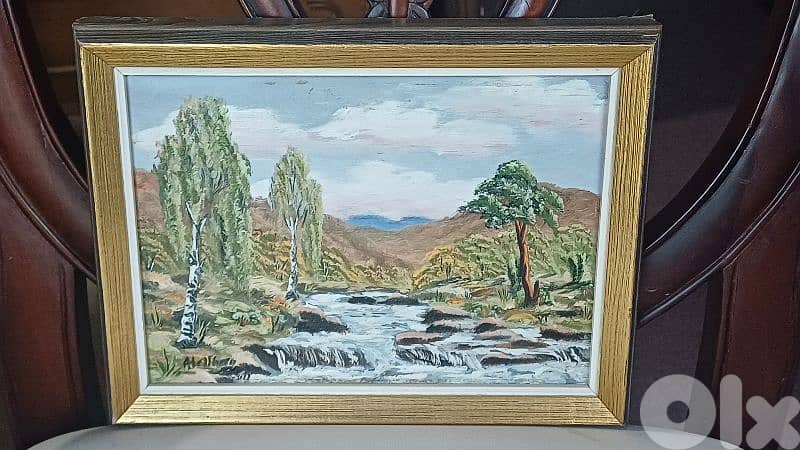 لوحة رسم اكريليك 4