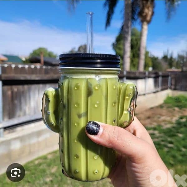 beautiful cocktail glass jugs with straw 1