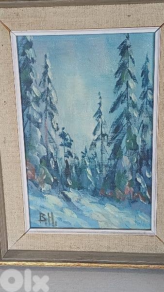 لوحة رسم اكريليك 1