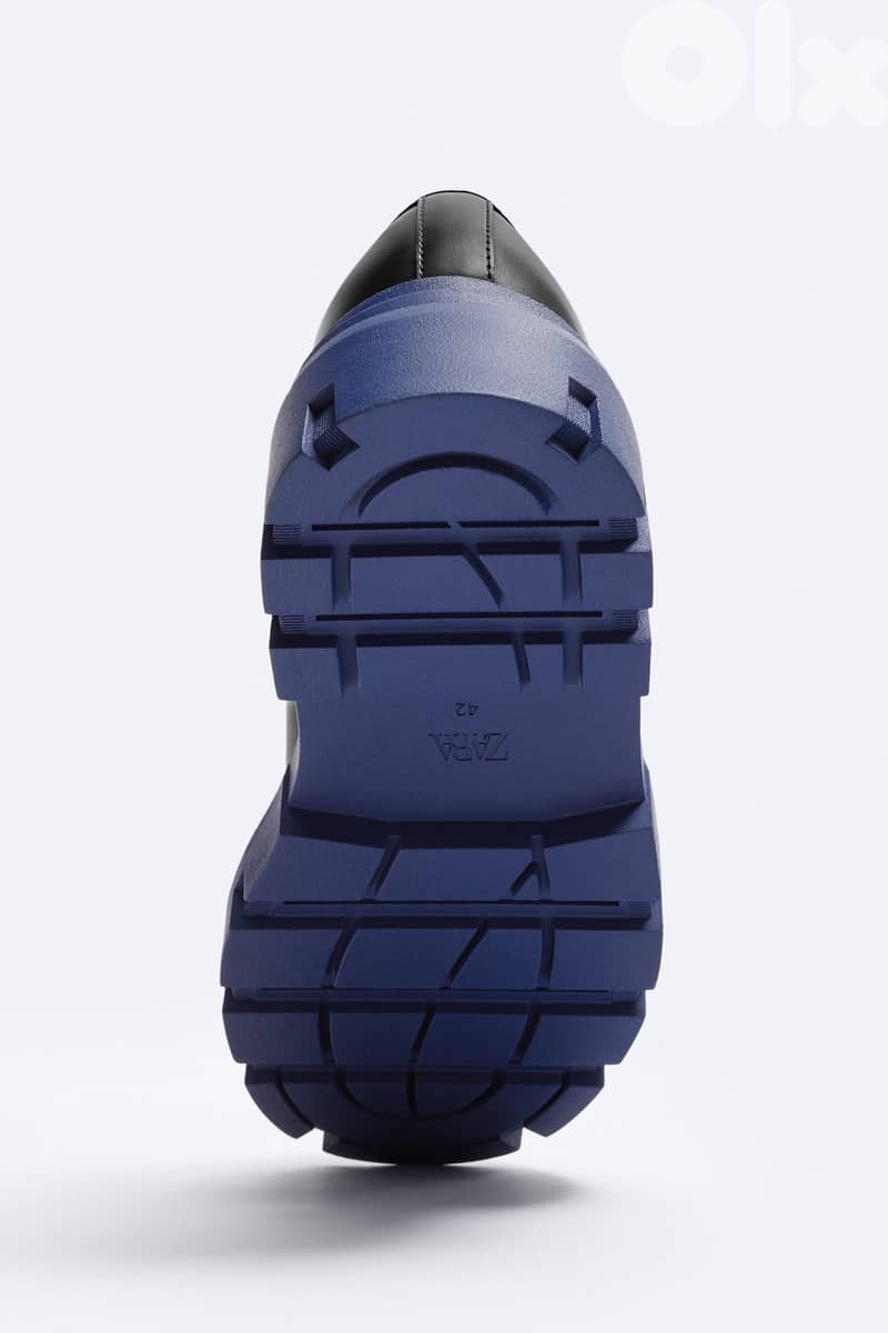 ZARA MOC TOE CHUNKY SHOES 42 7