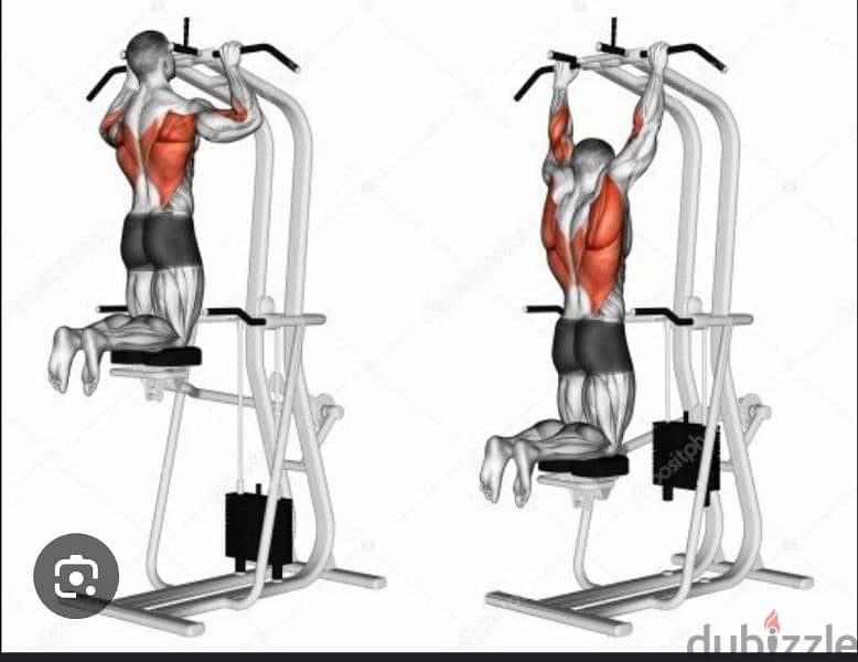 Assisted pull up  03027072 GEO SPORT للمعدات الرياضية مستعمل وجديد 2