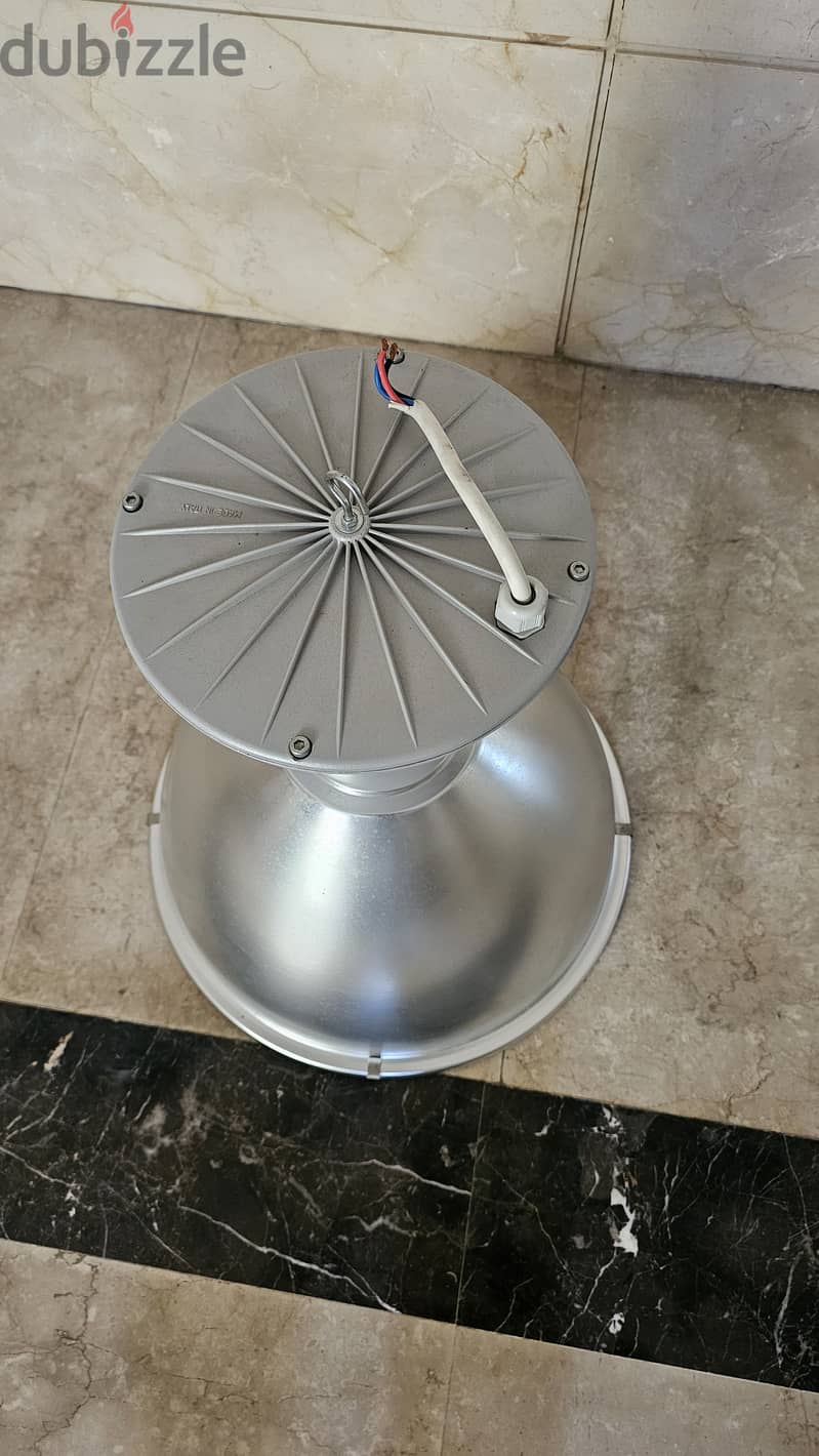 Large Industrial Aluminium Pendant Light 2