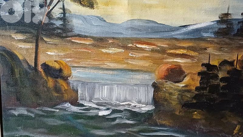 لوحة رسم زيتي 4