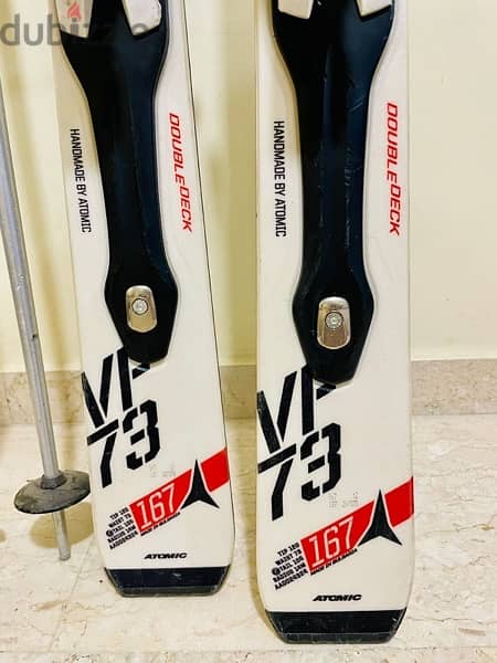 atomic ski like new 1