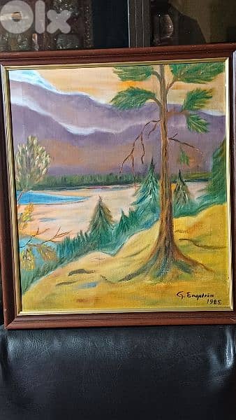 لوحة رسم زيتي 4