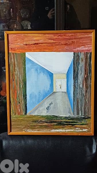 لوحة رسم زيتي 0