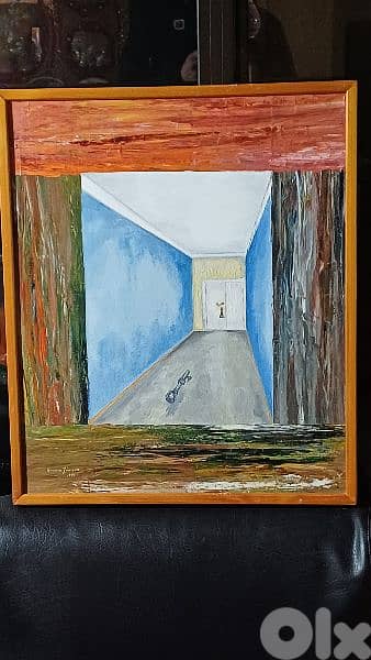 لوحة رسم زيتي 4