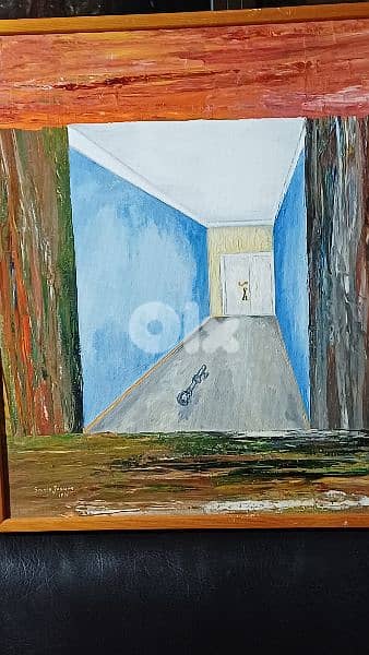 لوحة رسم زيتي 5