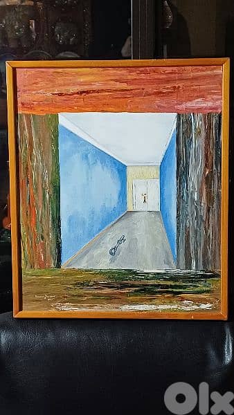 لوحة رسم زيتي 7