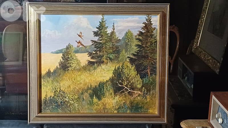 لوحة رسم زيتي 0