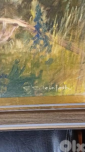 لوحة رسم زيتي 1