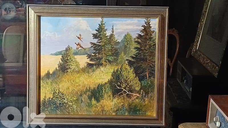 لوحة رسم زيتي 2