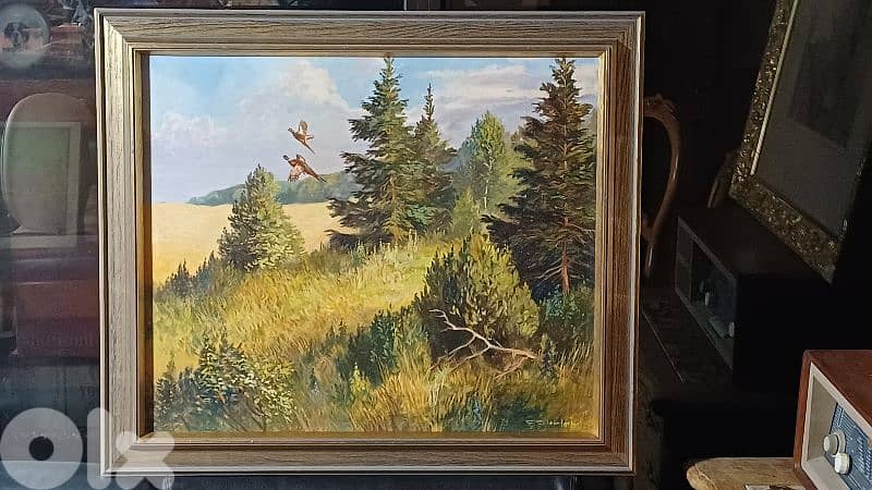 لوحة رسم زيتي 4