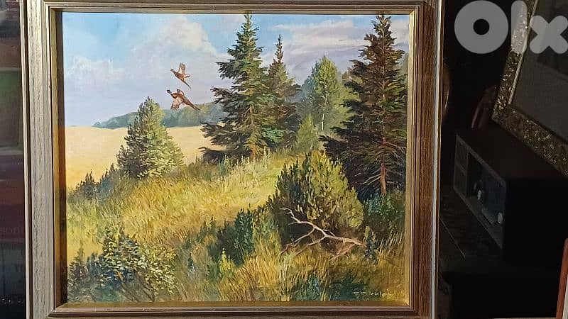 لوحة رسم زيتي 7