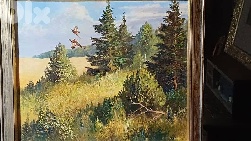 لوحة رسم زيتي 8