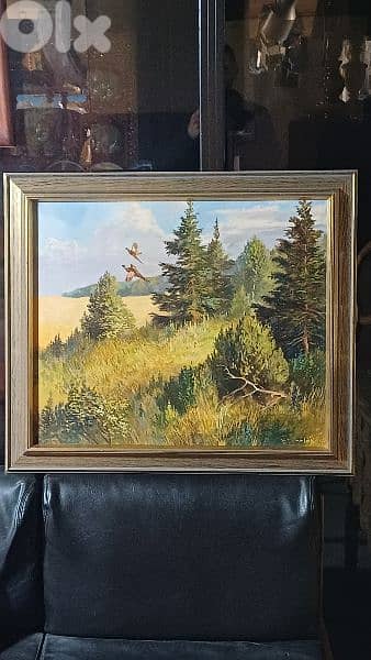 لوحة رسم زيتي 11