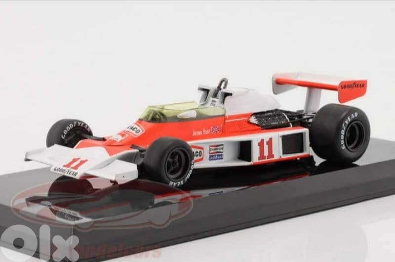 James Hunt McLaren M23 (1976) diecast car model 1;24. 1