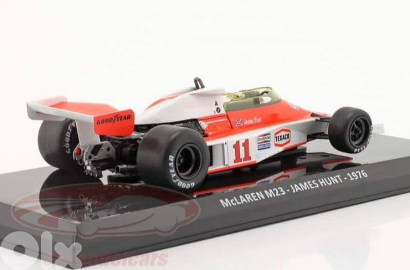 James Hunt McLaren M23 (1976) diecast car model 1;24. 3