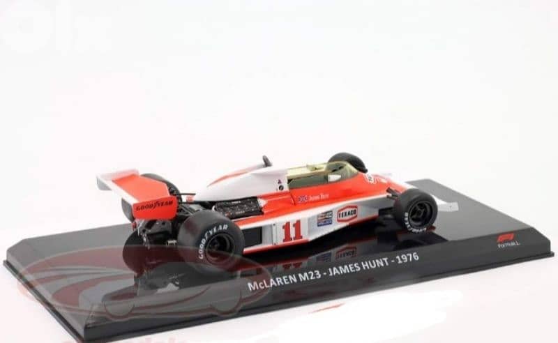 James Hunt McLaren M23 (1976) diecast car model 1;24. 4