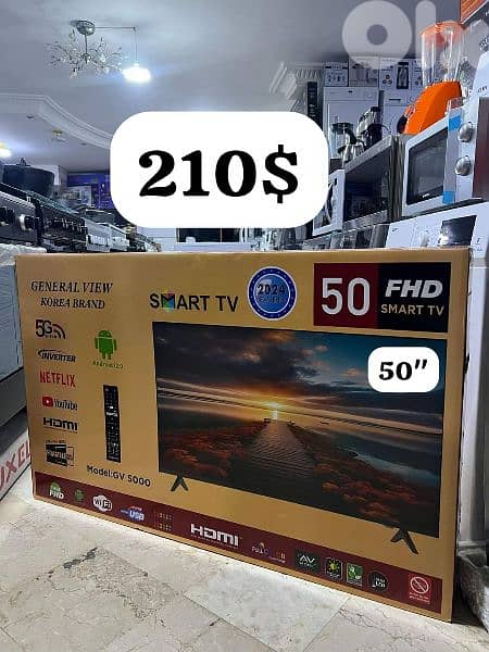 tv general box 43 50 55 65 inch 2