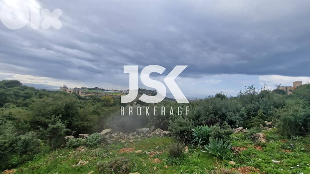 L14820-3,540 SQM Land for Sale in Gharzouz, Jbeil 0