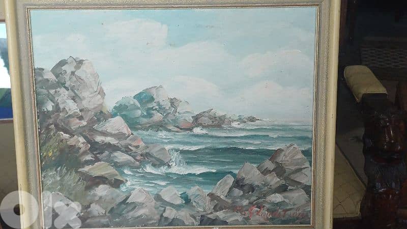 لوحة رسم زيتي 3