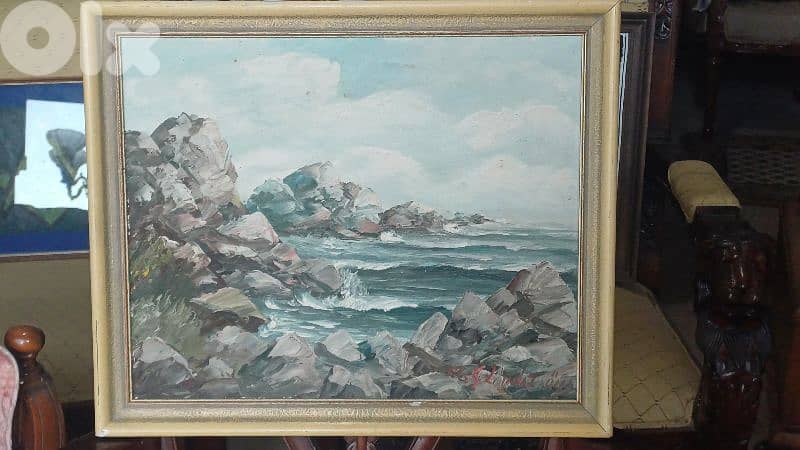 لوحة رسم زيتي 5