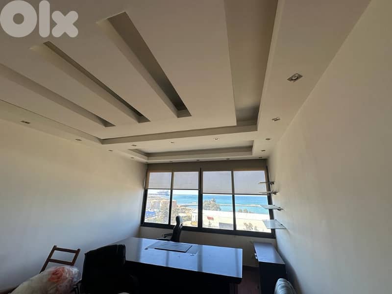 80 Sqm | Decorated Office for rent in Zalka | Prime location 0