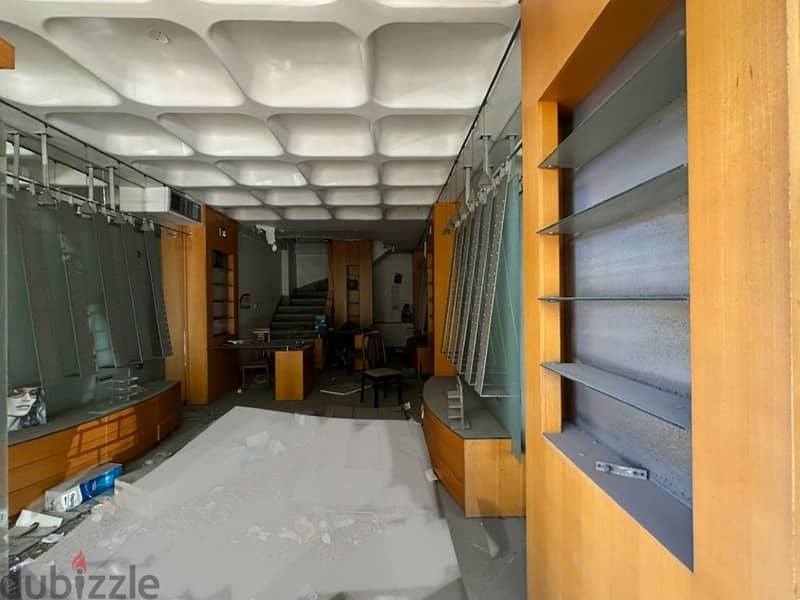 165 Sqm + Mezanine | Prime Location Shop For Sale In Zalka 0