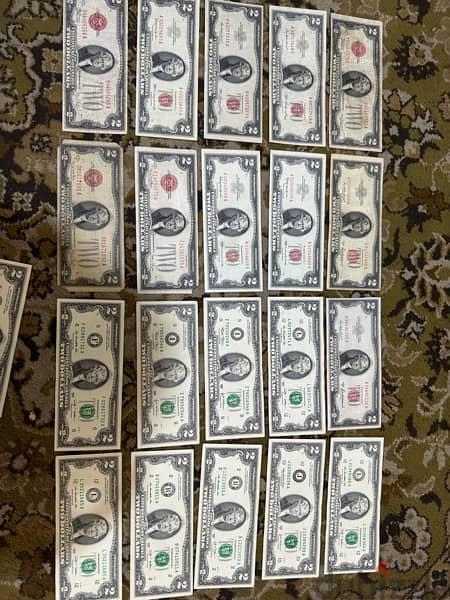 Old USD Banknotes 1$ / 2$ / 5$ 1