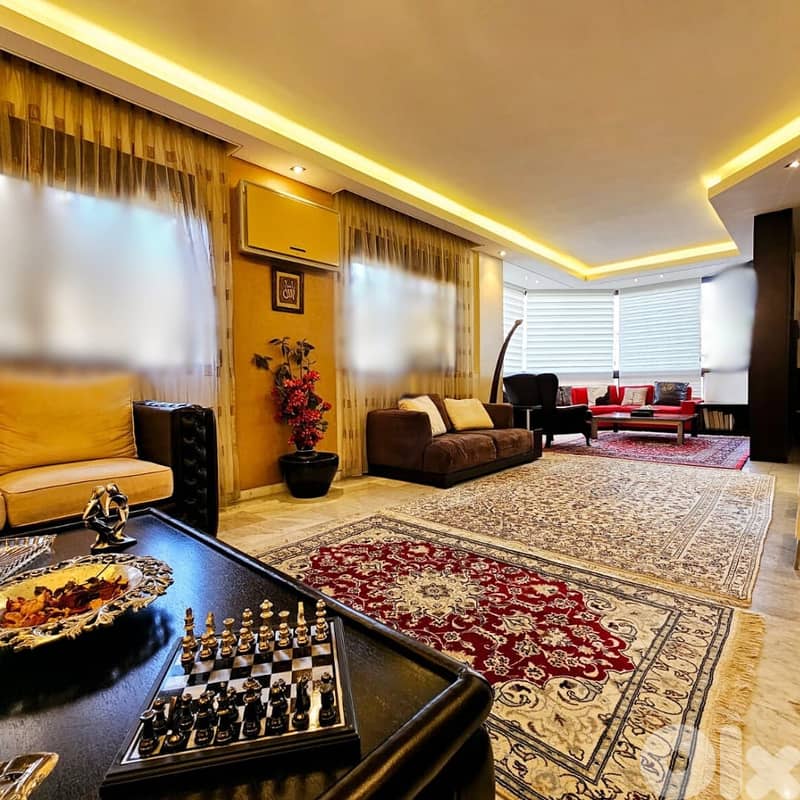 RA24-3300 Beautiful apartment in Ain El Mrayseh is now for rent, 165 m 0