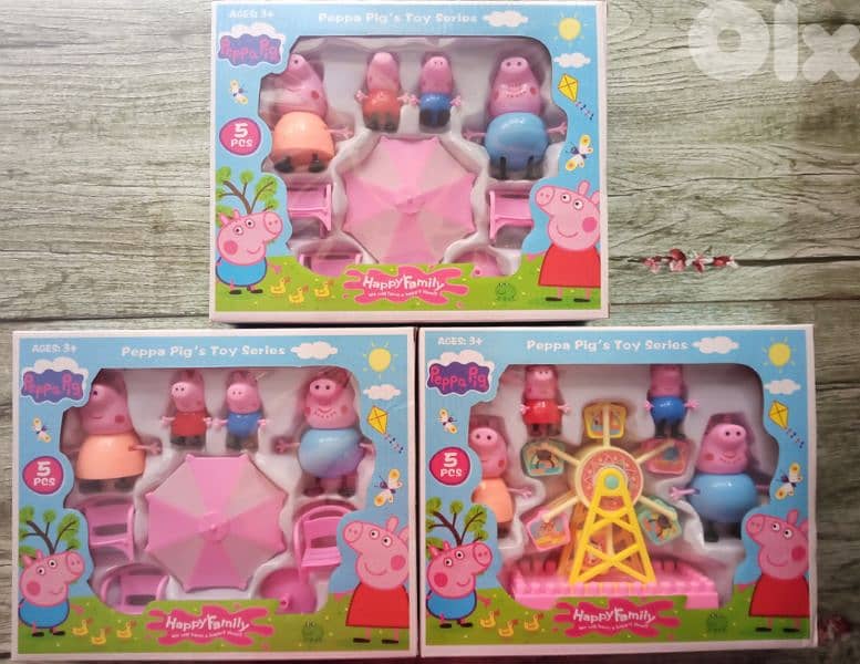 favorite Peppa Pig family collection 1