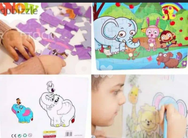 Smart kids learning puzzle boards 1 for2$ 0