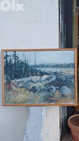 لوحة رسم زيتي 0