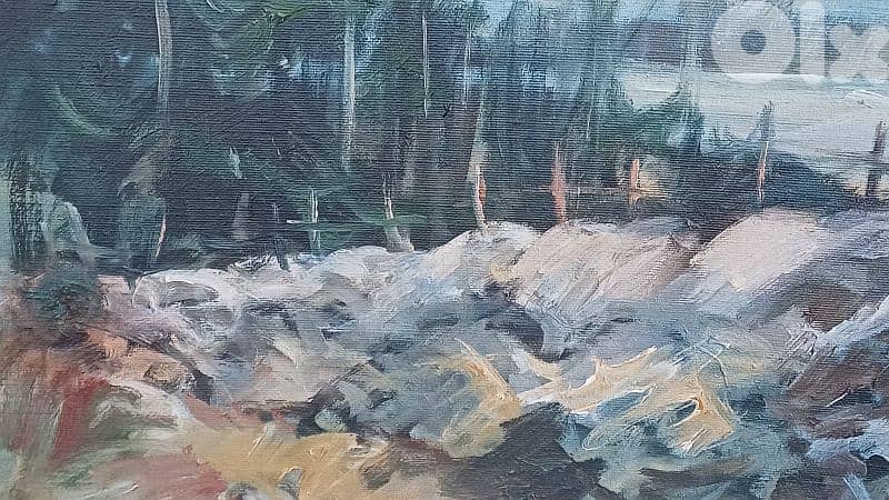 لوحة رسم زيتي 2