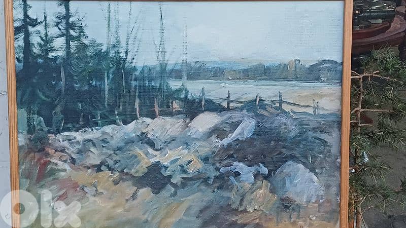 لوحة رسم زيتي 3