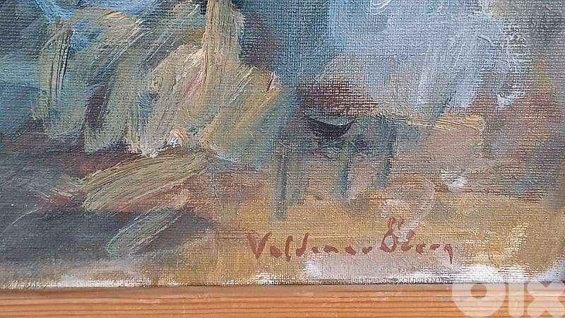 لوحة رسم زيتي 4