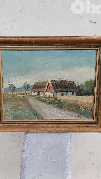 لوحة رسم زيتي 1