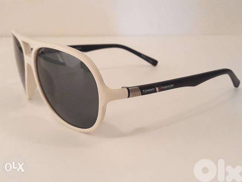 عوينات شمسية تومي فاشن نسائية - أسود وأبيض روعة Tommy Fashion B & W 7