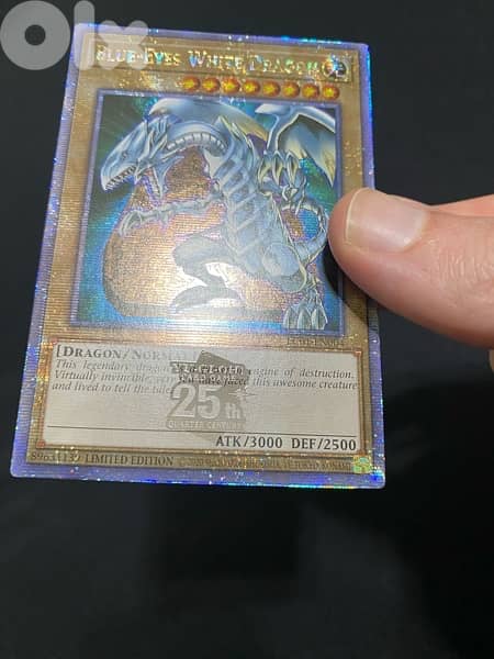 Yu-Gi-Oh! Original English Quarter Century Secret Blue Eyes Yugioh 1