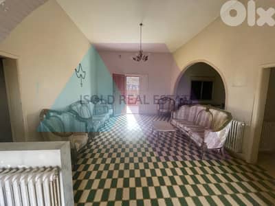 Traditional Lebanese House 4 sale in Bikfaya بيت لبناني للبيع في بكفيا