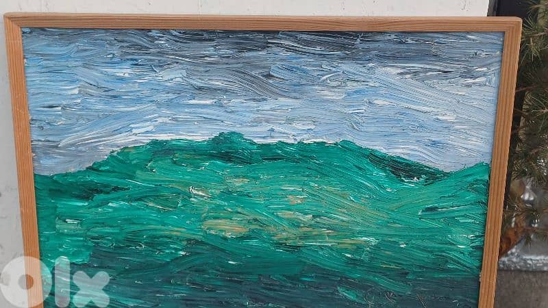 لوحة رسم زيتي 0