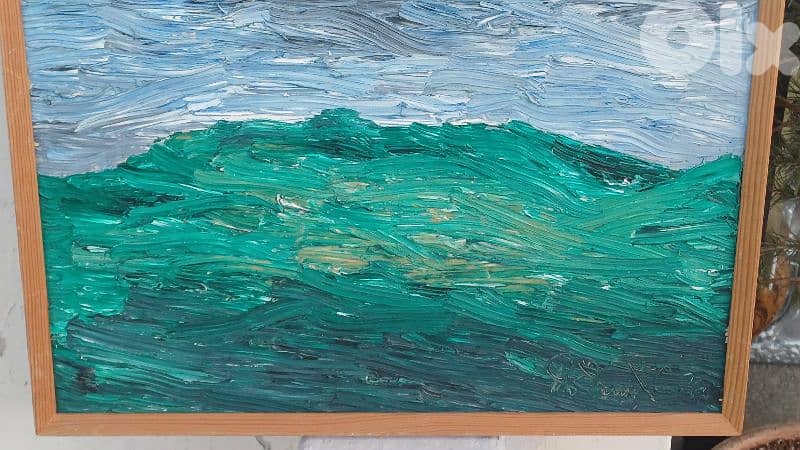 لوحة رسم زيتي 1