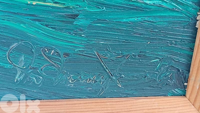 لوحة رسم زيتي 2