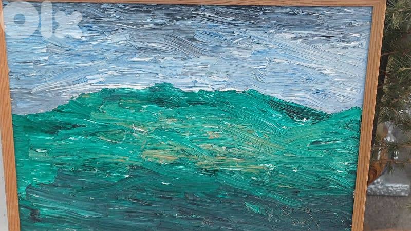 لوحة رسم زيتي 3