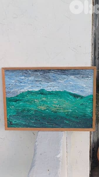 لوحة رسم زيتي 9